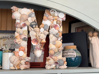 Custom Seashell Letters