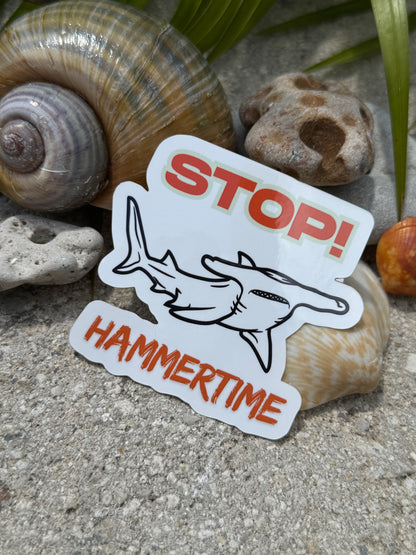 Fun & Playful Shark Bumper Stickers – Ocean Lovers, Car Decals, Laptop Stickers 3" inch