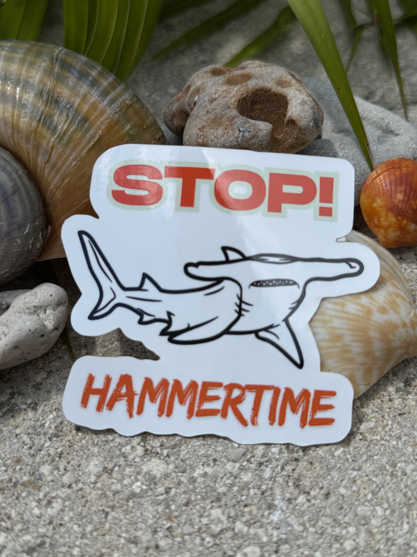 Fun & Playful Shark Bumper Stickers – Ocean Lovers, Car Decals, Laptop Stickers 3" inch