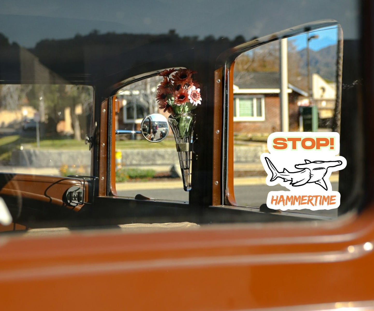 Fun & Playful Shark Bumper Stickers – Ocean Lovers, Car Decals, Laptop Stickers 3" inch