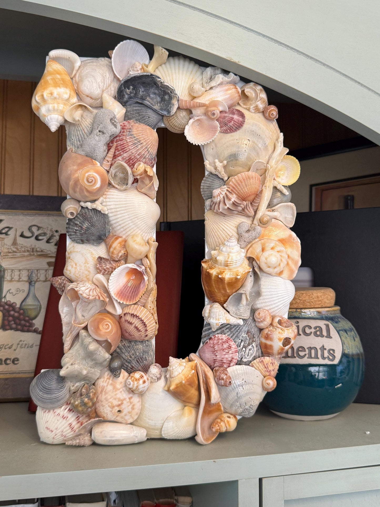 Custom Seashell Letters