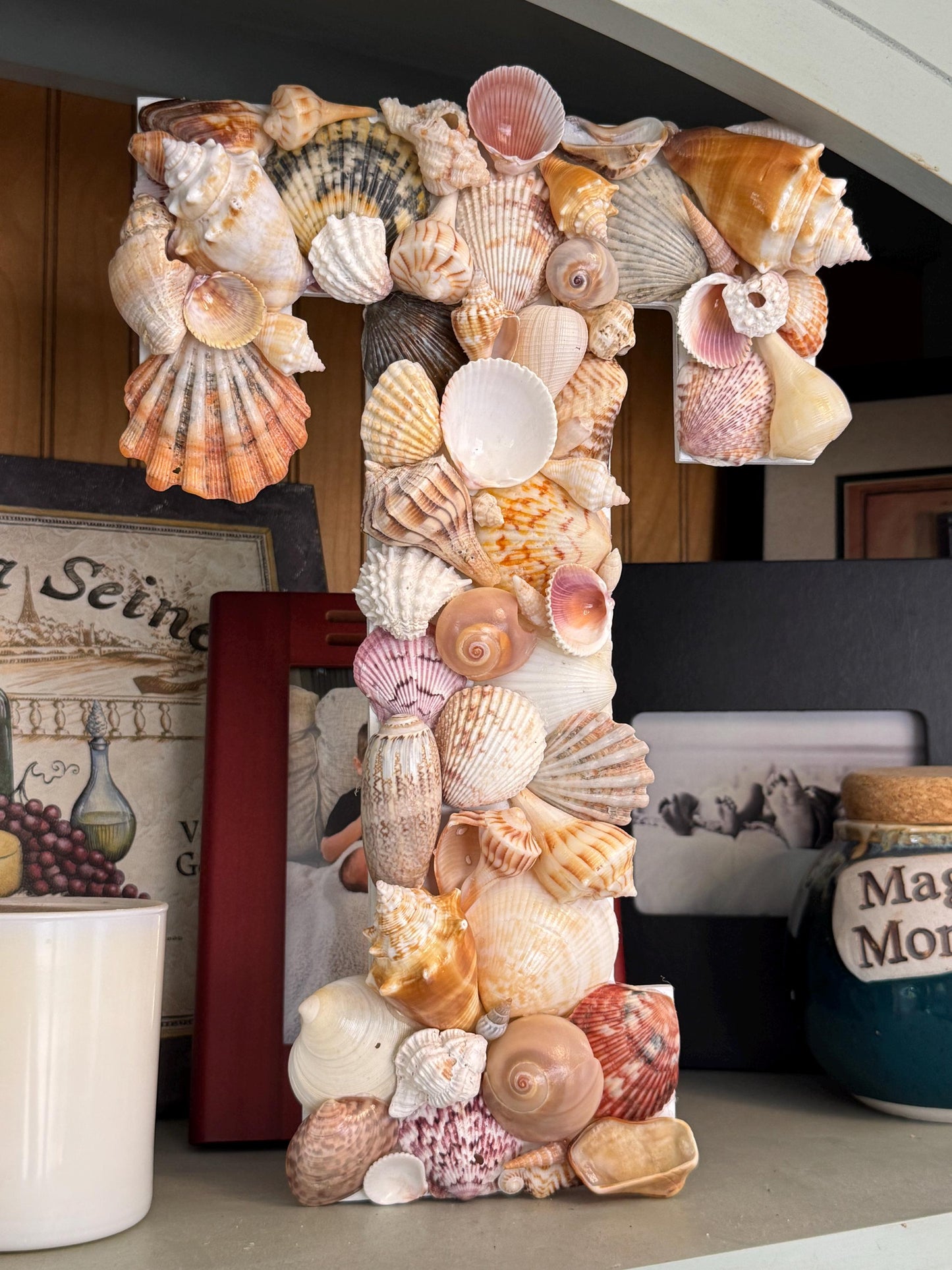 Custom Seashell Letters