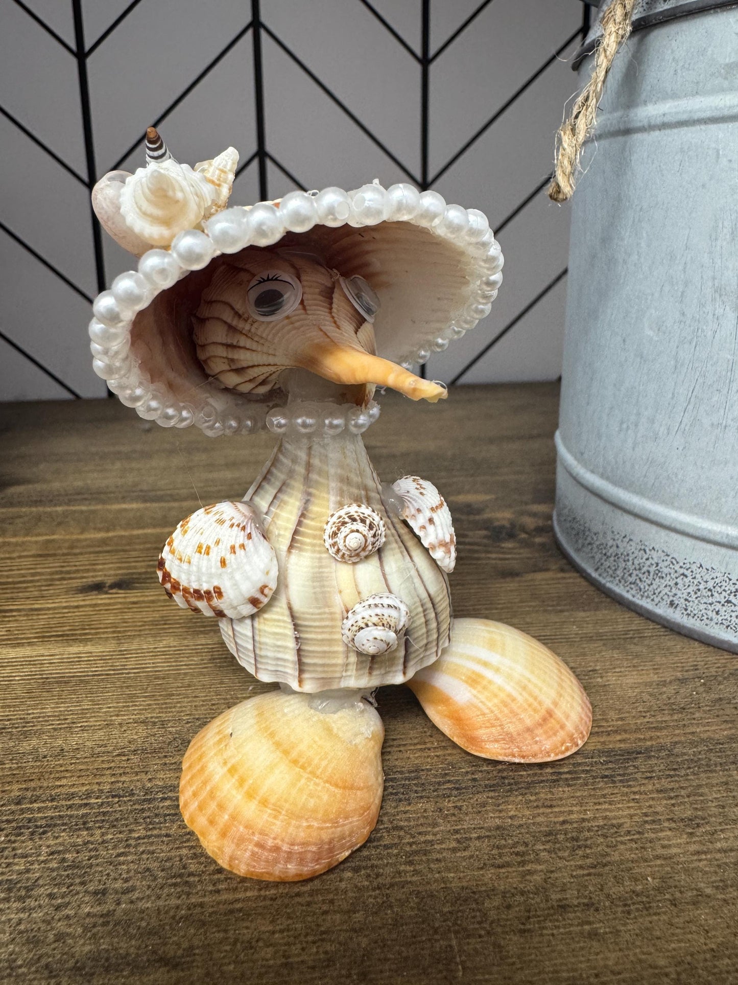 Handmade Seashell Old Ladies